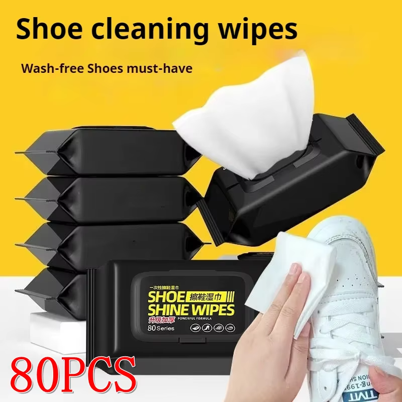 On Sneaker Care - 12/30/80Pcs Sneakers Cleaner Shoes Cleaner Portable